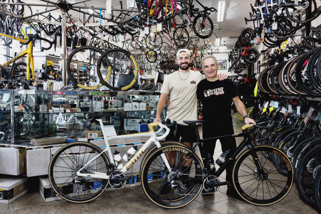 Hrach and Matthew Velo Pasadena