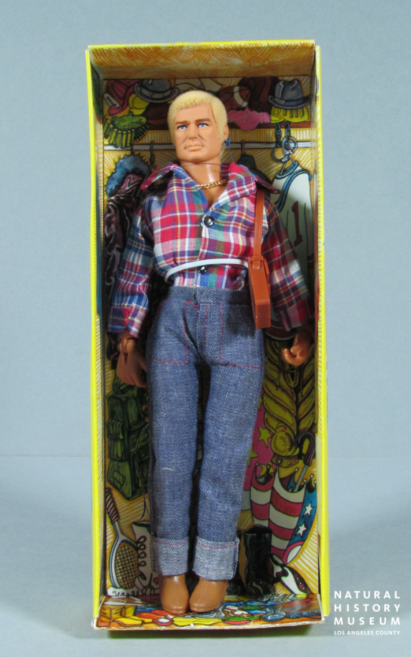 Gay Bob Doll inside his closet box